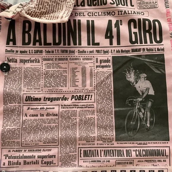 🚴1977 Giro D’Italia Hall of Fame Button Up🚴 - Picture 4 of 8